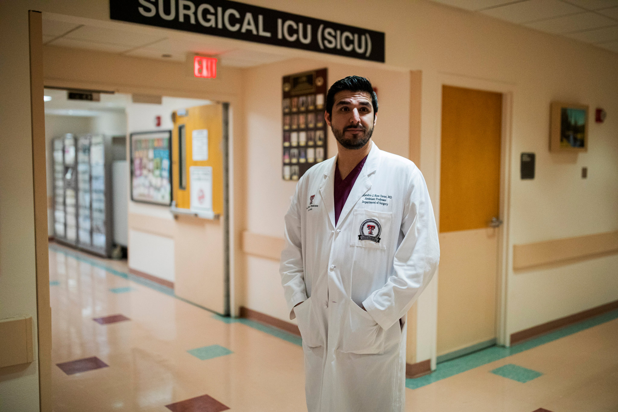 Dr. Alejandro Rios Tovar, a surgeon at the University Medical Center of El Paso.