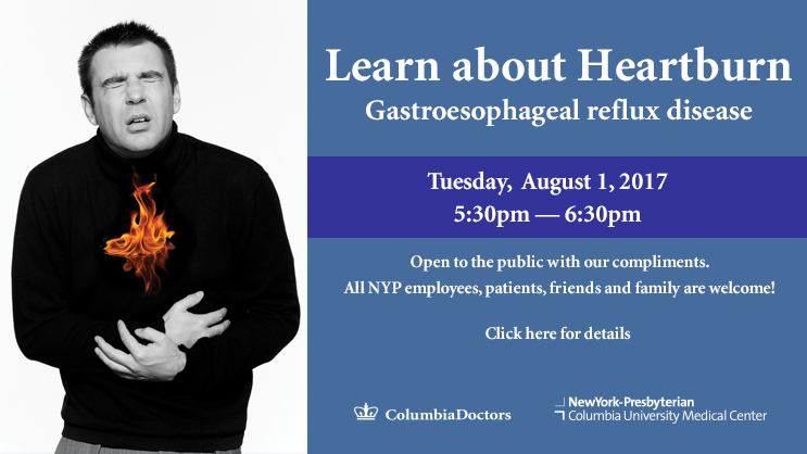 Banner: Learn About Heartburn: Gastroesophageal reflux disease