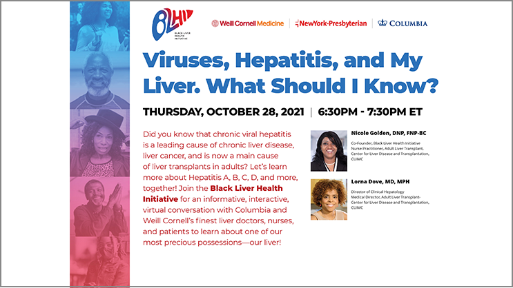 Banner: Webinar: Viruses, Hepatitis, and My Liver. What Should I Know?
