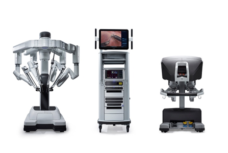 Image of the DaVinci robot system