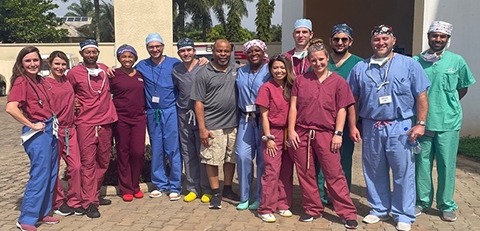 The Columbia Team—Surgeons: Dr. Goldstone and Dr. Bouhout; Anesthesia: Dr. Habib; Cardiologists: Dr. Matan and Dr. Monaco; ECHO Tech: Nick; Perfusionists: Mai and Kate; OR Nurses: Shonette, Justin, and Amelia, NP; ICU Nurses: Bonnie, Svetlana, Angela, Nathalia, Beth, Elianna