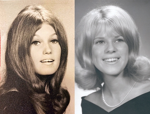 Melinda Embree at 16 (left); Jennifer Embree Ruderman at 21 (Image courtesy of NYP)