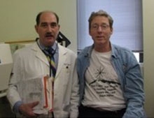 Dr Lloyd Ratner and Brian Seaman